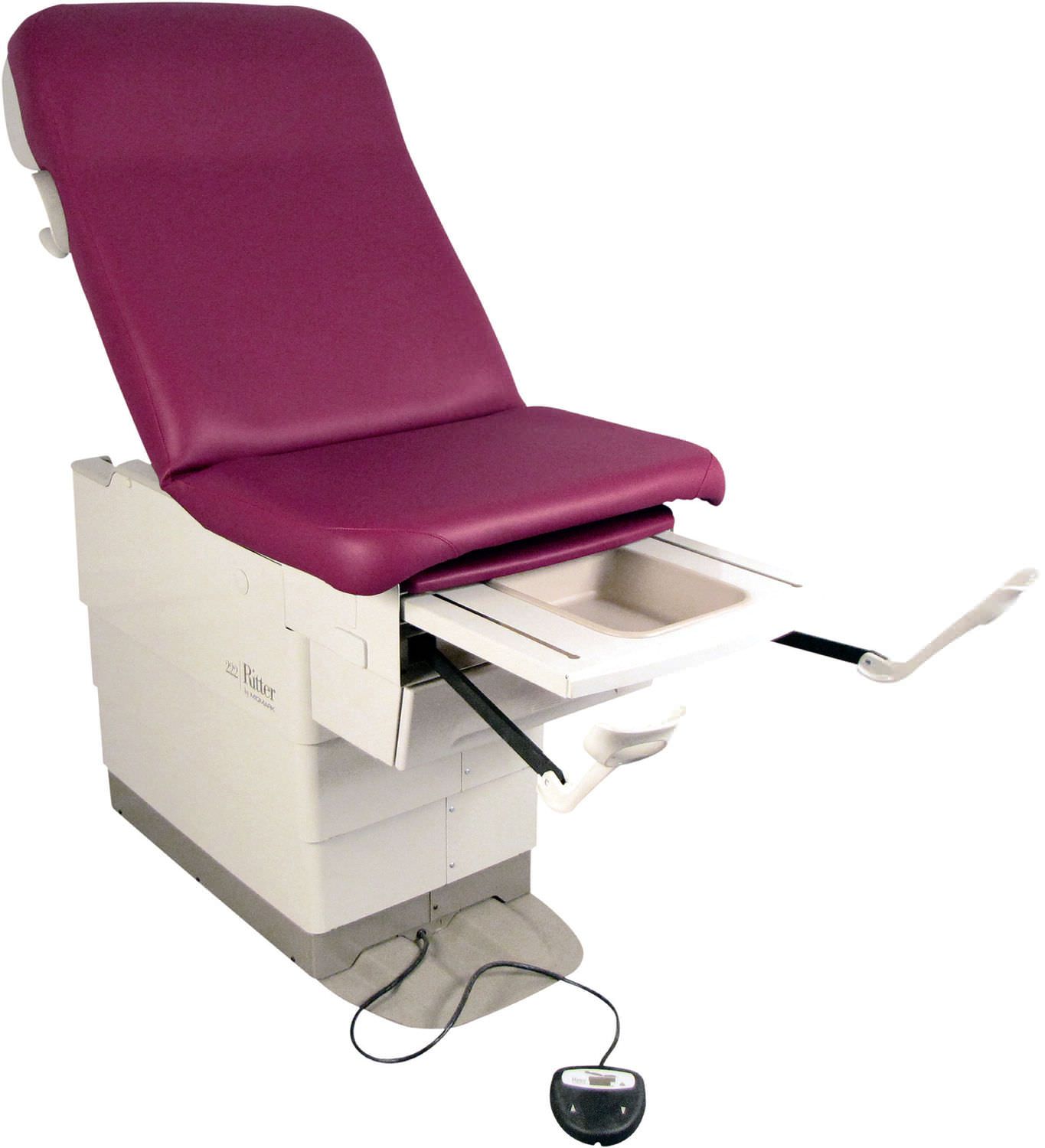 Medical examination chair / electrical / 3-section 181 kg | RITTER 222 Promotal