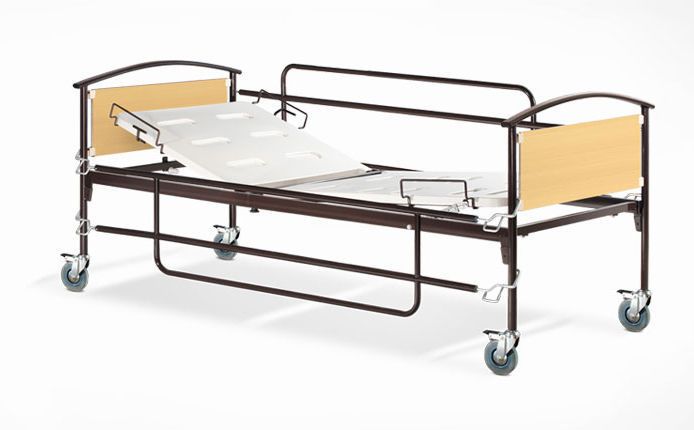 Homecare bed / on casters / 2 sections Psiliakos Leonidas