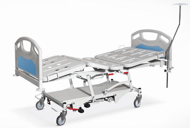 Hospital bed / mechanical / on casters / height-adjustable 3303a Psiliakos Leonidas