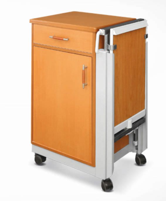 Medical bedside cabinet / for healthcare facilities / on casters 3050 Psiliakos Leonidas