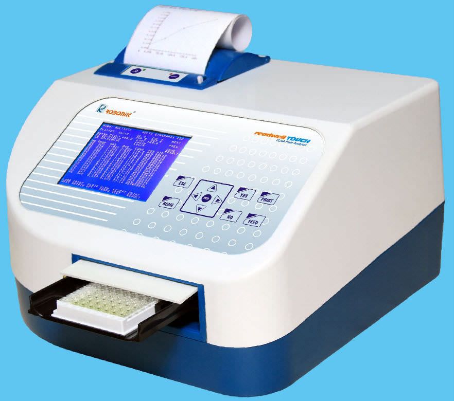 ELISA microplate reader / absorbance readwell Touch ROBONIK INDIA PVT LTD