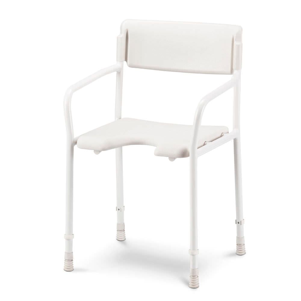Shower chair / commode / height-adjustable 120 kg | DuBaStar Meyra - Ortopedia