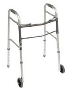 Folding walker / height-adjustable / with 2 casters Primus Medical