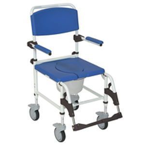 Healthcare facility chair / shower / on casters / with bucket Primus Medical