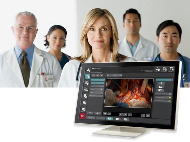 LCD display / medical 21.5",24" | VIEWMEDIC TF-serie Rein EDV - MeDiSol