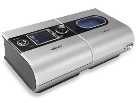 Non-invasive ventilator / with heated humidifier S9 VPAP™ ST ResMed Europe
