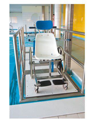 Lifting platform wheelchair / pool Reval