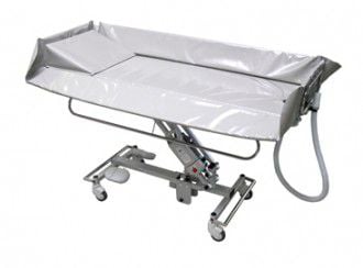 Electrical shower trolley / height-adjustable / bariatric Crystal 3860 Reval