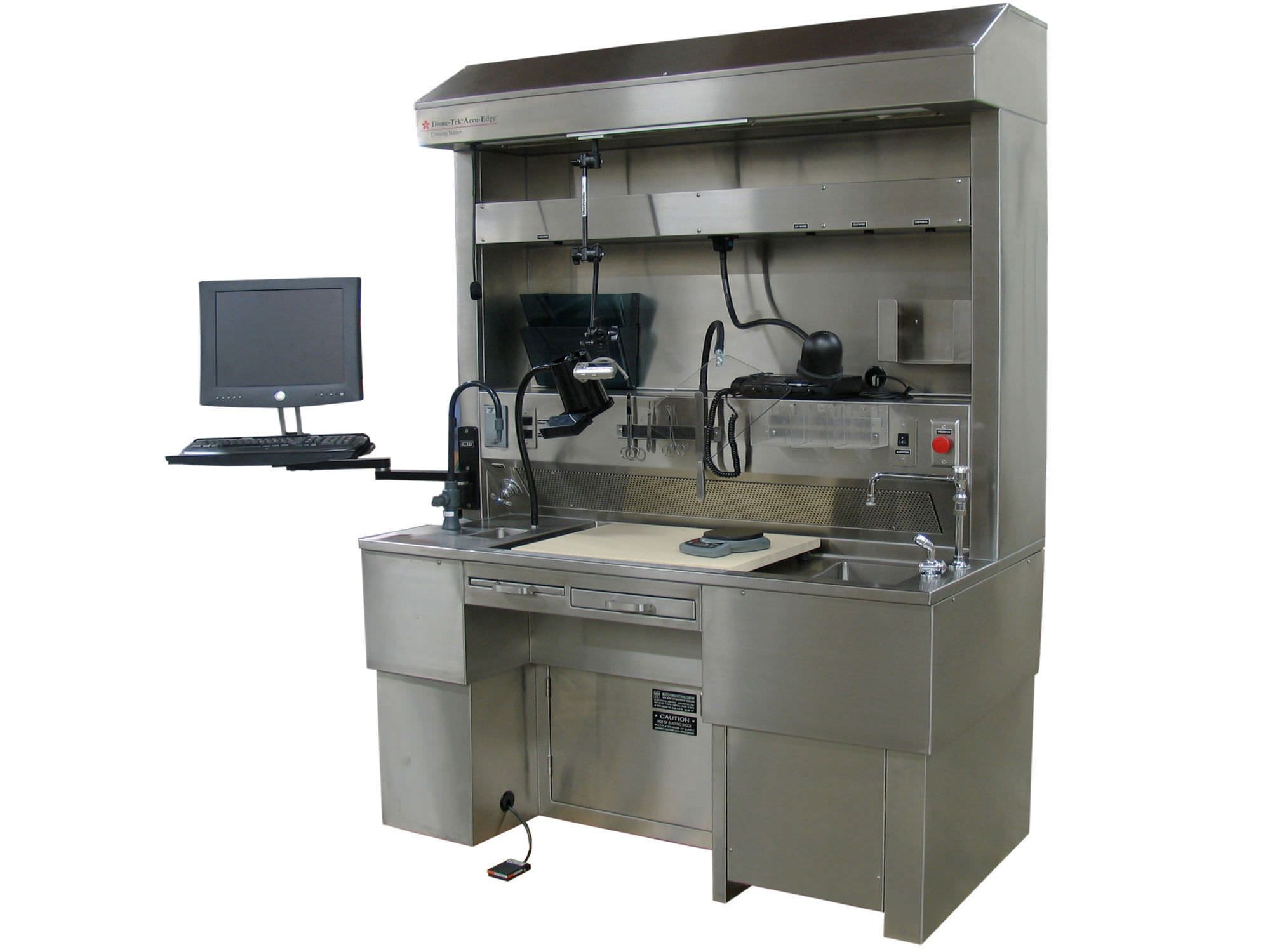 Macroscopy workstation / 1-station GL105 Mortech Manufacturing