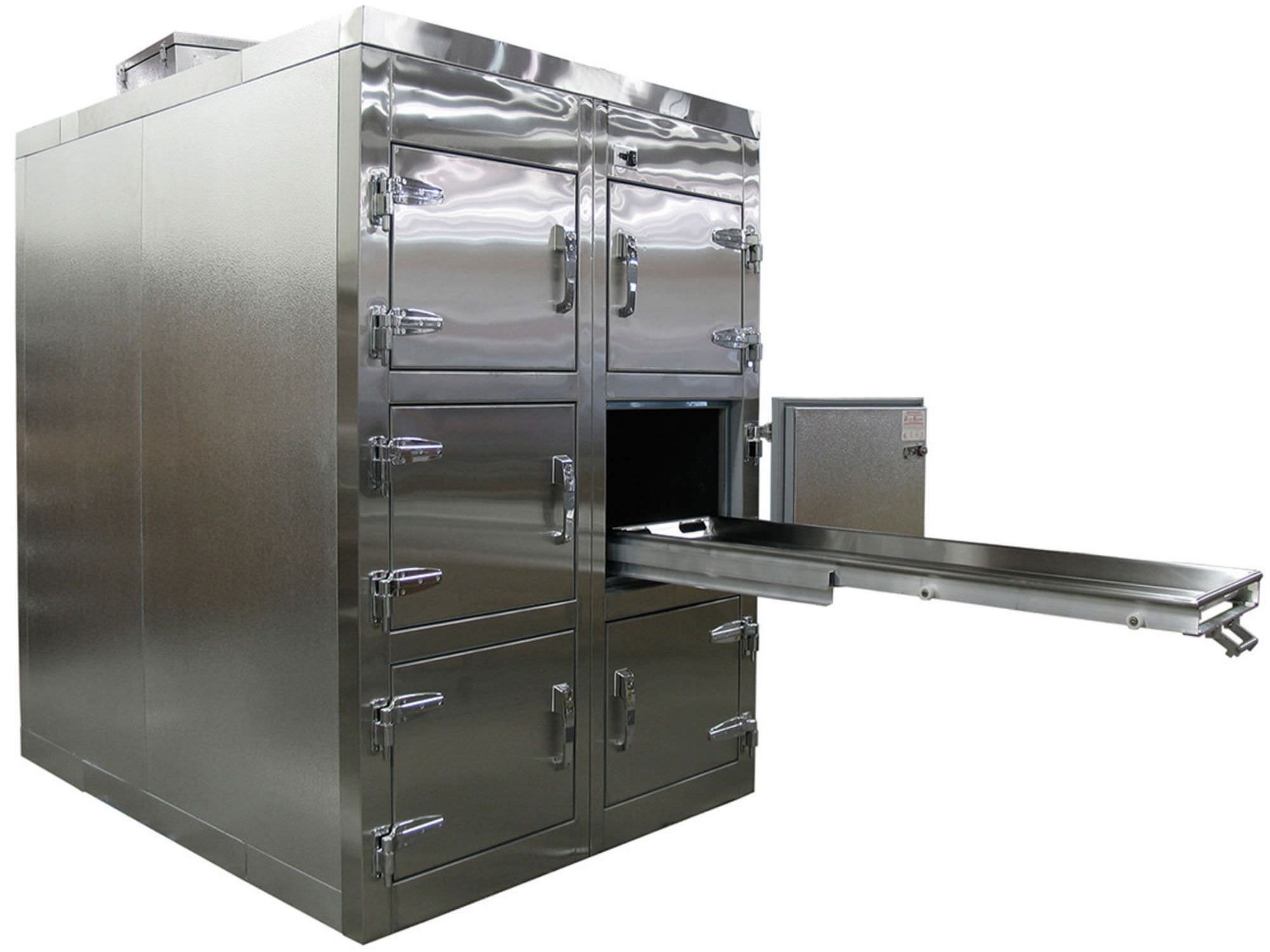6-body refrigerated mortuary cabinet 38°F | 1036-R109 Mortech Manufacturing