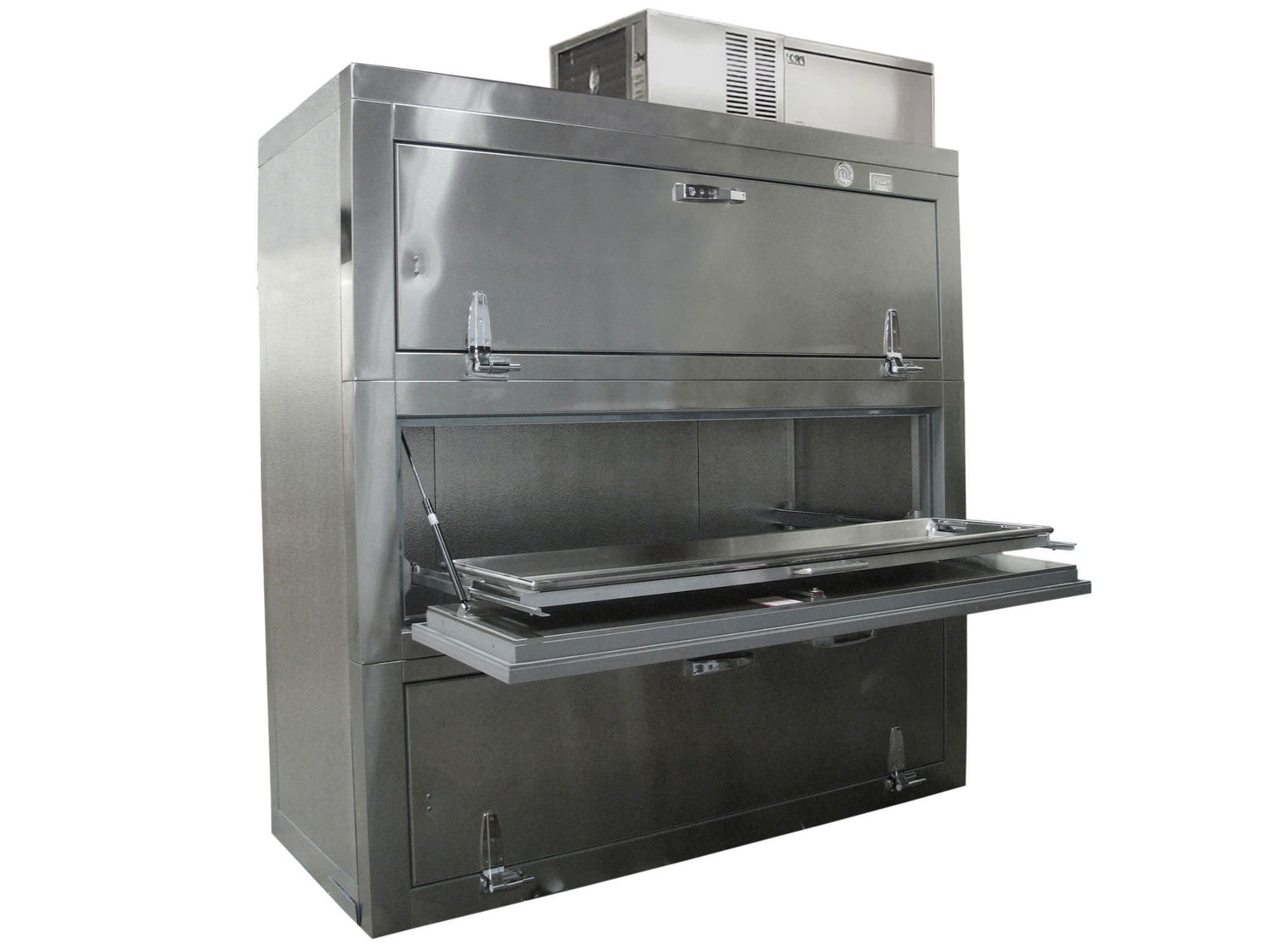 Side loading refrigerated mortuary cabinet / 3-body 38°F | 1036-R105 Mortech Manufacturing