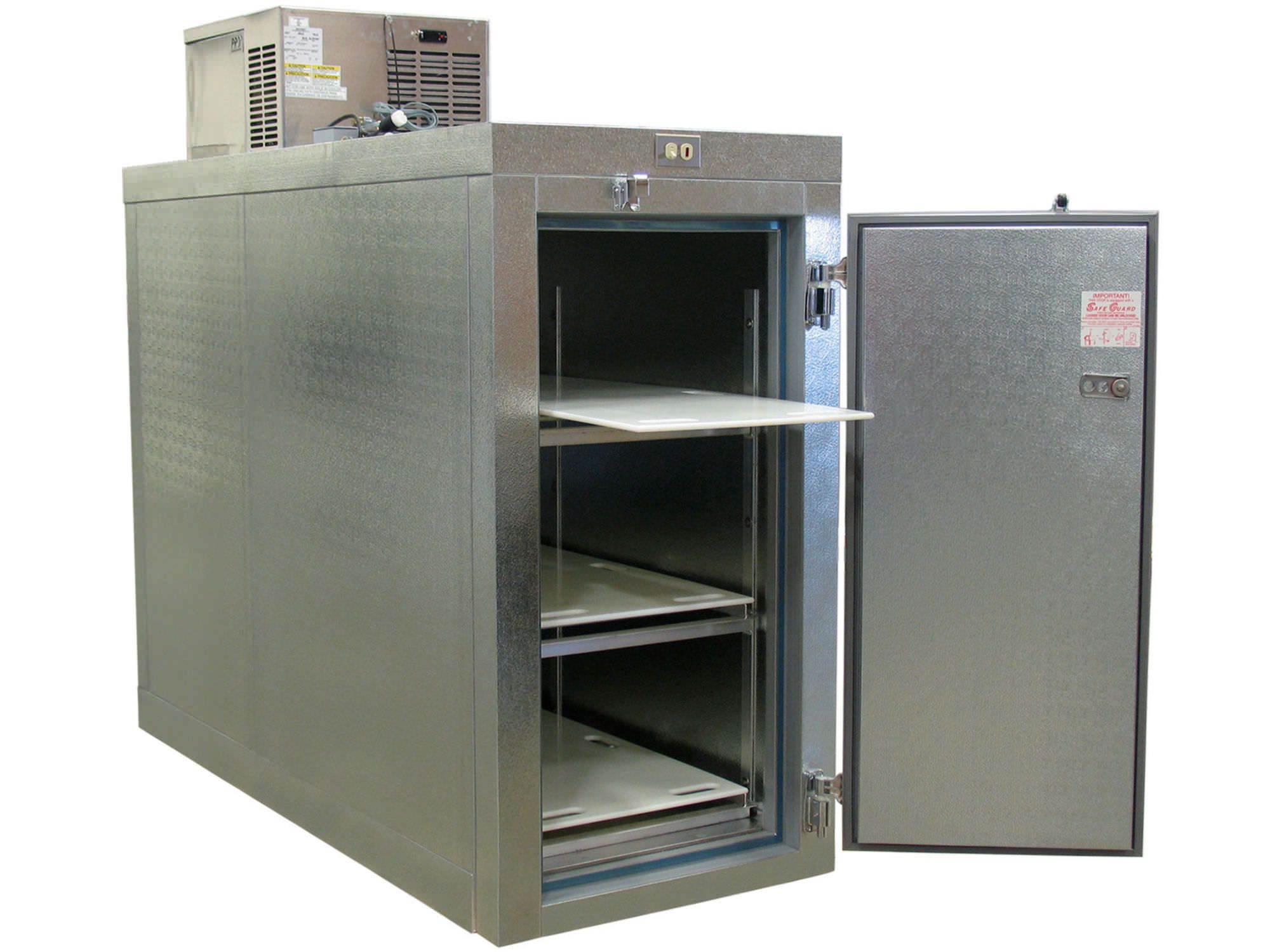 3-body refrigerated mortuary cabinet 38°F | 1036-R114 Mortech Manufacturing
