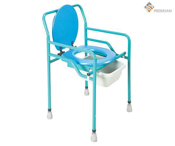 Shower chair / with bucket / with armrests PS-CT12 PROJESAN