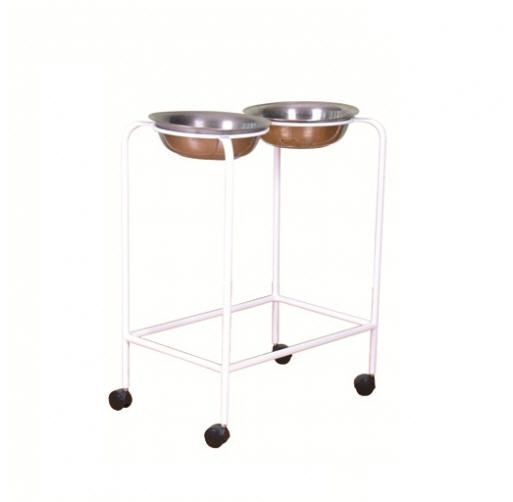 Double basin stand / stainless steel PS-EQ01 PROJESAN