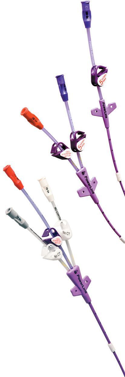 Pressure monitoring catheter / central venous POWERLINE® BARD Access Systems