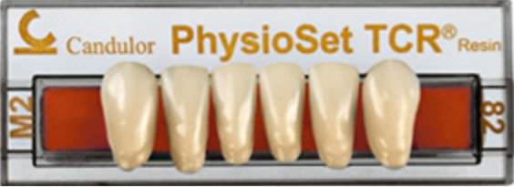 Resin dental prosthesis PHYSIOSET® TCR Candulor
