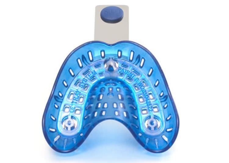 Perforated dental impression tray / for complete dentures Dental Tray System Int.