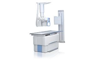 Radiography system (X-ray radiology) / digital / for multipurpose radiography / with ceiling-suspended telescopic tube-stand RadPRO ELITE CANON USA