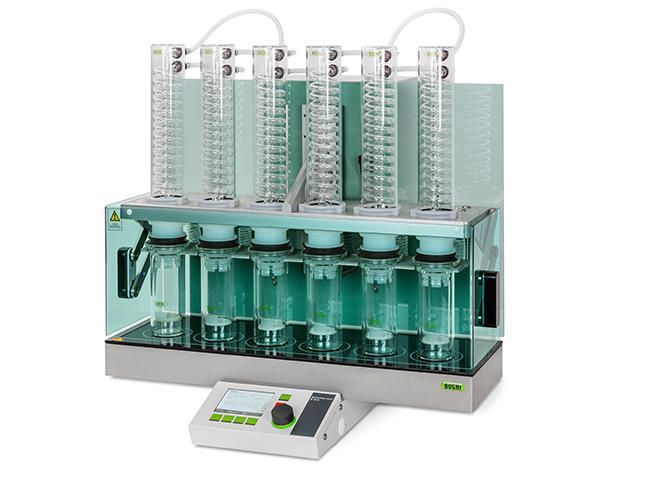 Automated solid-liquid Soxhlet extractor E-812 HE, E-816 HE Büchi