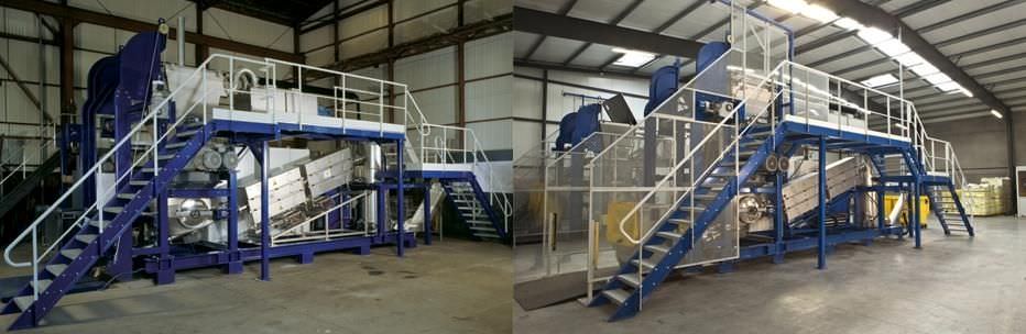 Waste treatment system with shredder / medical / with sterilizer / microwave Ecosteryl-250 AMB