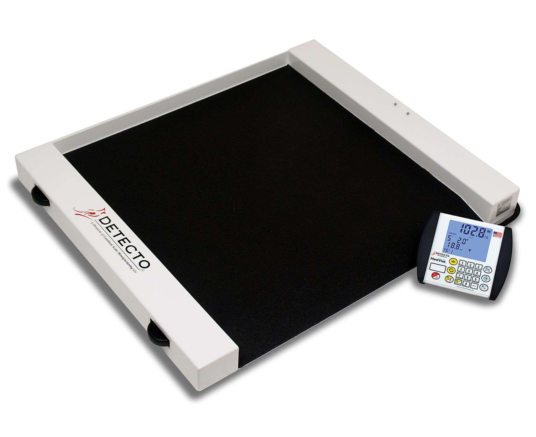Electronic platform scale / portable 225 - 450 kg | CR500D, CR1000D Detecto Scale