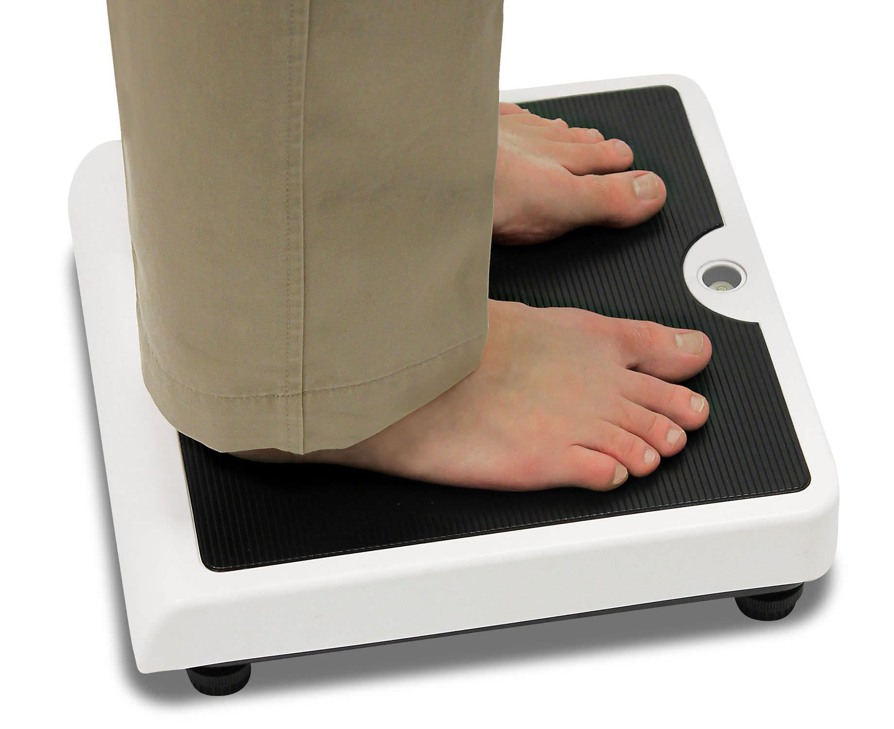 Electronic patient weighing scale / with BMI calculation / with mobile display 220 kg | PD100 Detecto Scale
