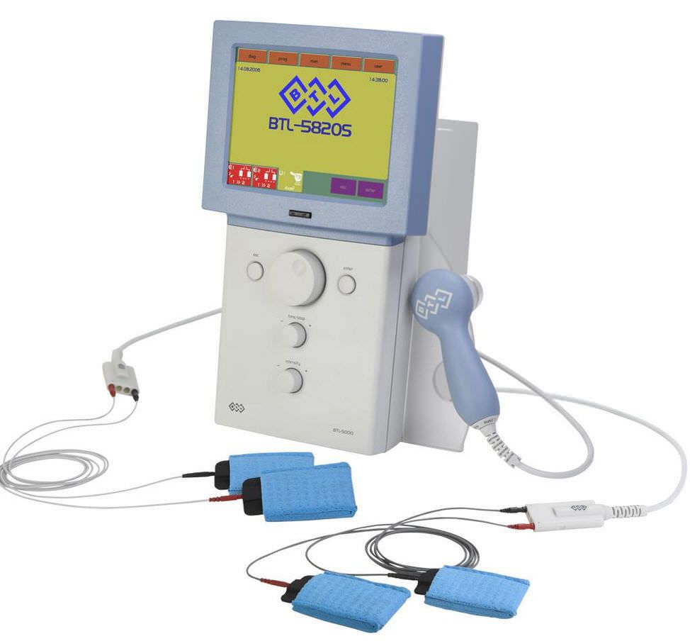 Electro-stimulator (physiotherapy) / ultrasound diathermy unit / EMS / TENS BTL-5820S Combi BTL International