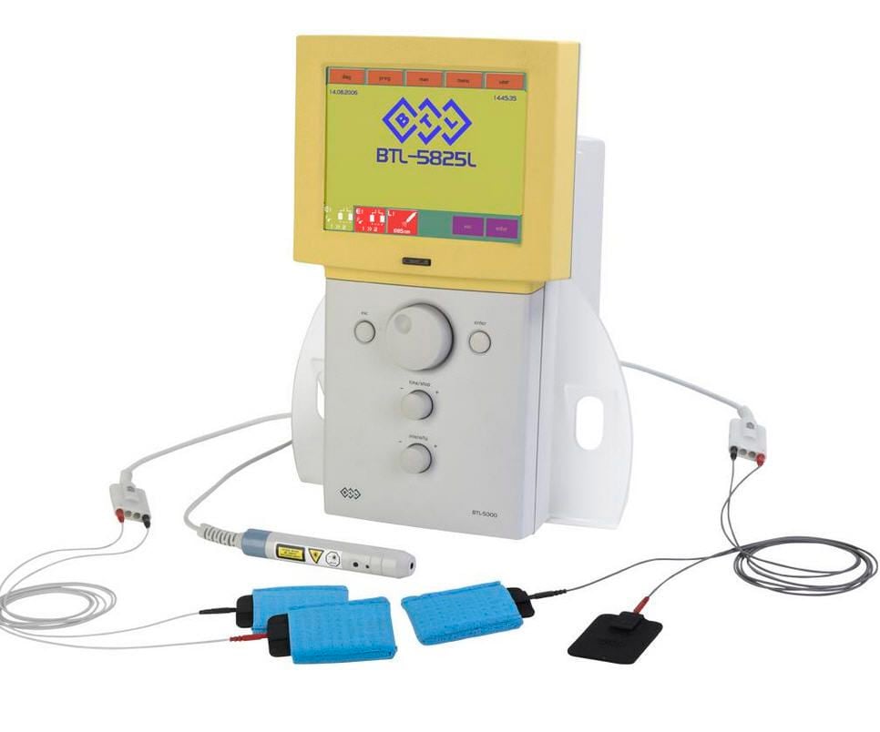 Electro-stimulator (physiotherapy) / photostimulation laser / EMS / TENS BTL-5825L Combi BTL International