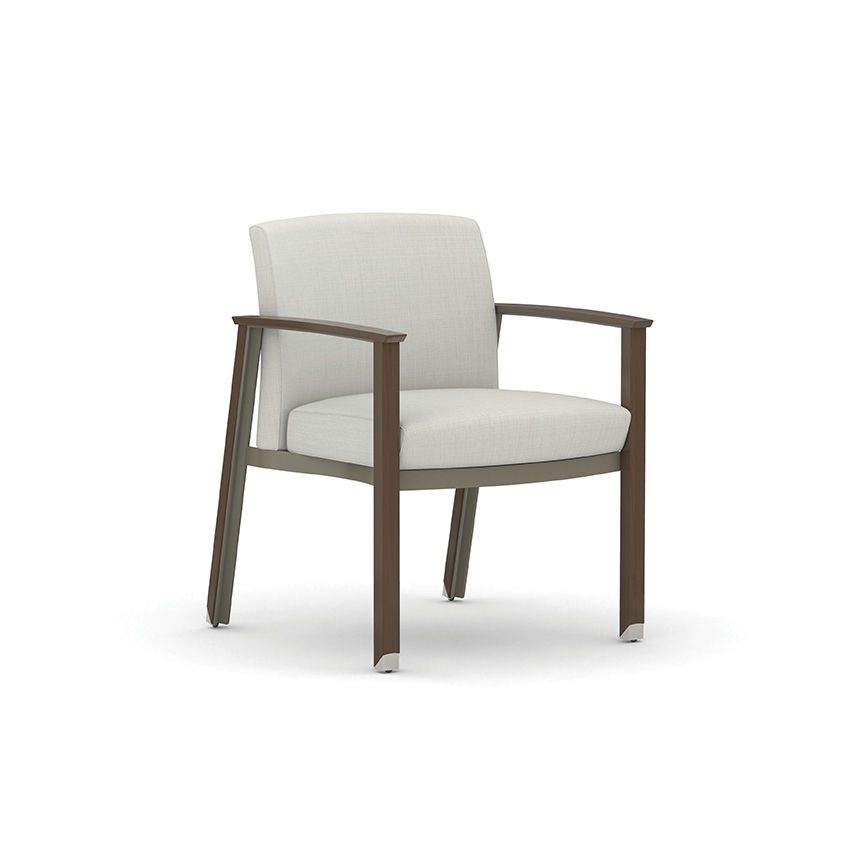 Chair with armrests SILVR ION WOOD Carolina