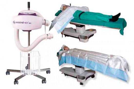 Temperature regulation blanket patient Mistral-Air® Armstrong Medical