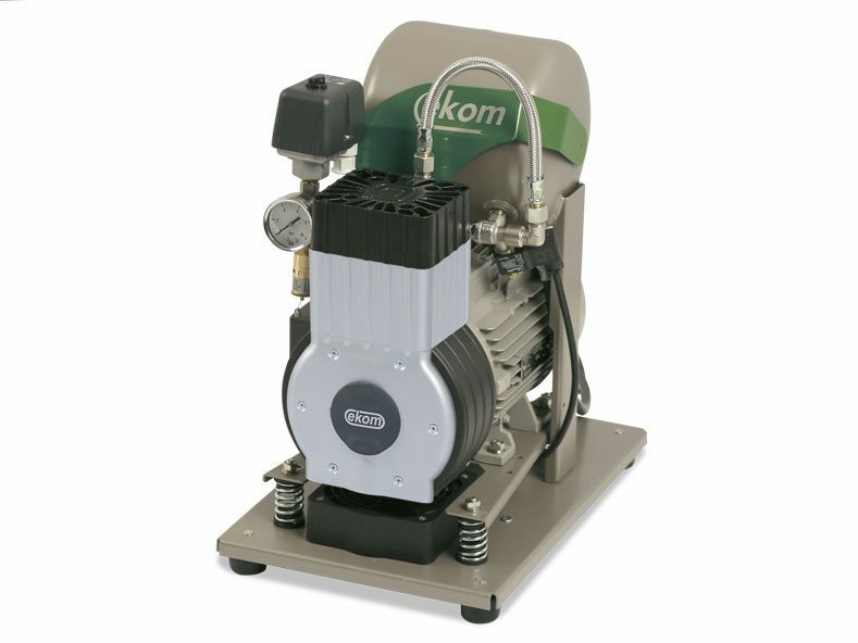 Medical compressor / for dental units / oil-free / 1-workstation 5L | DK50 EKOM spol