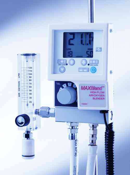 Respiratory gas blender / O2 / air / electronic MAXBlend™ Armstrong Medical