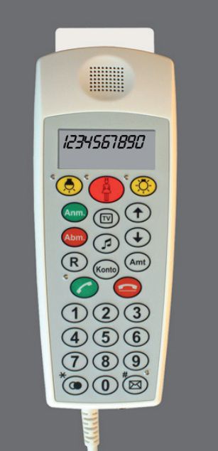 Medical handset with hygienic keypad CP 200/CP 210 Ergophone