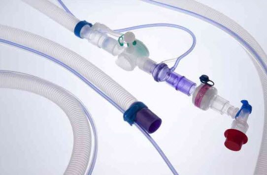 Disposable patient ventilator breathing circuit Armstrong Medical