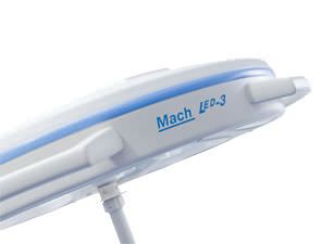 LED surgical light / with video camera / ceiling-mounted / 2-arm 140 000 - 160 000 lux | LED 5 / LED 3 Dr. Mach