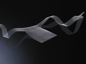 Prolapse mesh reconstruction mesh / vaginal approach / rectocele DynaMesh®-PR2 soft DynaMesh / FEG Textiltechnik
