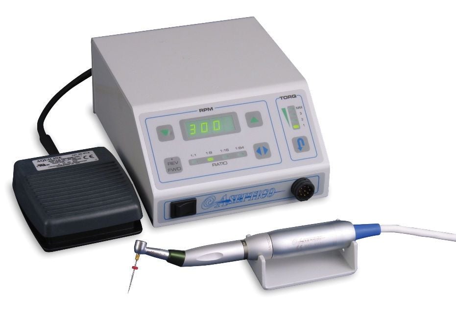 Endodontic micromotor control unit / with handpiece / complete set AEU-20 ASEPTICO