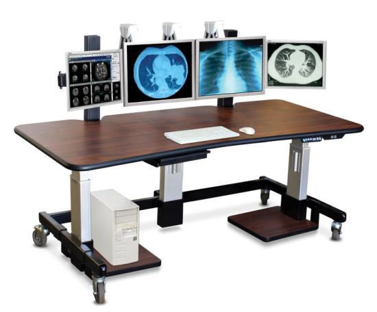 Medical imaging computer workstation / medical / for PACS Ergo Tier FX 772192 AFC Industries