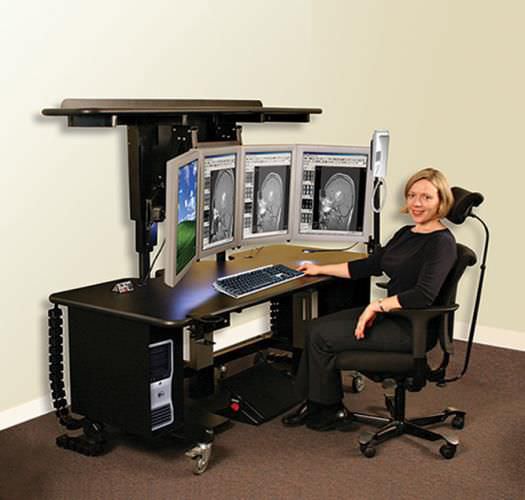 Medical imaging computer workstation / medical / for PACS Ergo Tier EFX 772165 AFC Industries