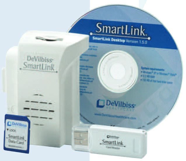 Monitoring software / management / medical / CPAP SmartLink® DeVilbiss Healthcare