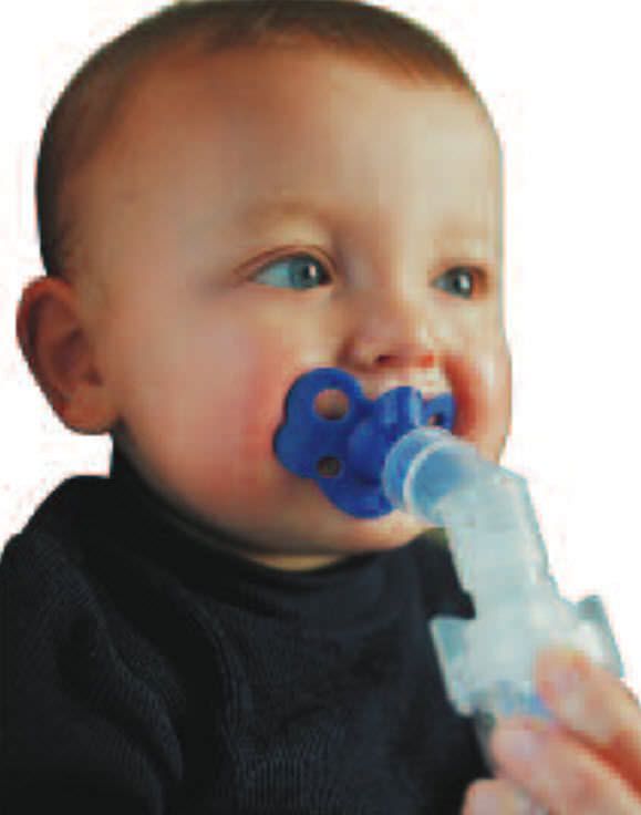 Pneumatic nebulizer / pediatric / with pacifier PediNeb™ DeVilbiss Healthcare