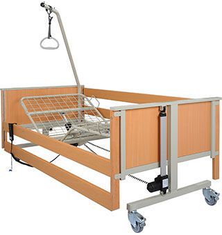 Electrical bed / 3 sections aks-L5 aks - Aktuelle Krankenpflege Systeme