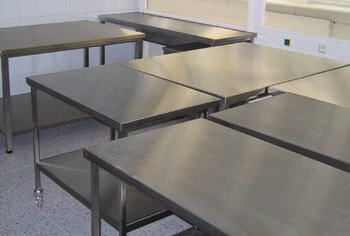 Work table / stainless steel BMT Medical Technology