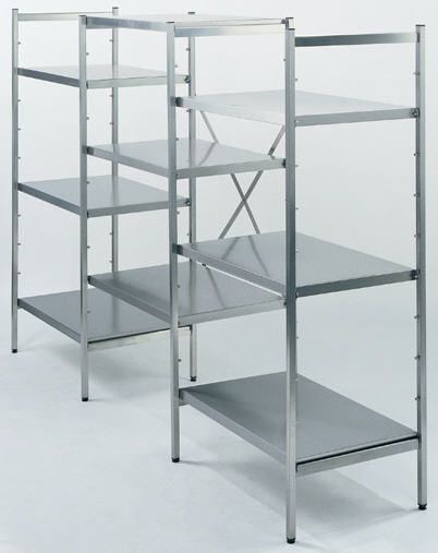 Stainless steel shelving unit BMT Medical Technology