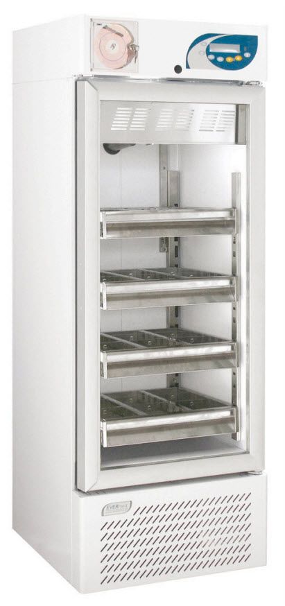 Blood bank refrigerator / cabinet / with automatic defrost / 1-door 2 °C ... +15 °C, 270 L | BBR 270 EVERmed