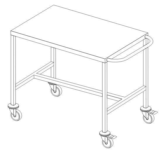 Instrument trolley Formed