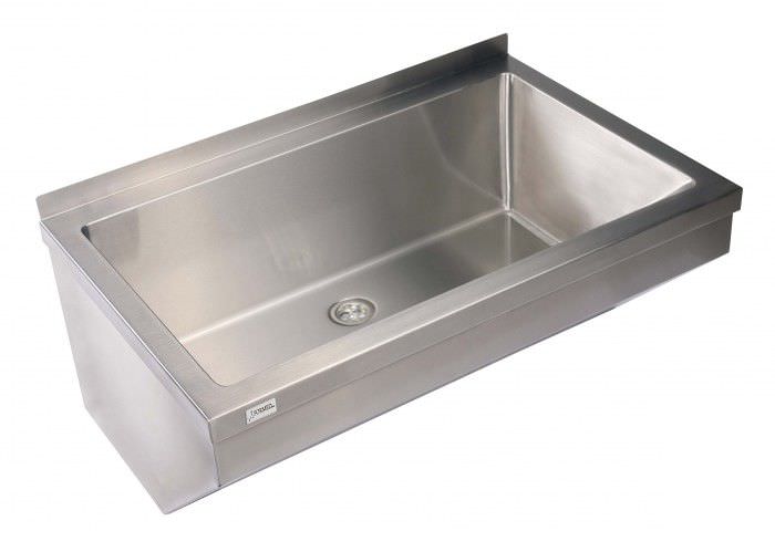 Stainless steel surgical sink / 1-station Formed