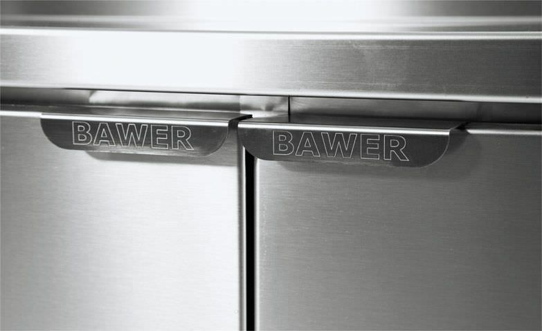 Stainless steel worktop 8203500 series Bawer S.p.A.