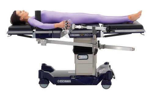 Orthopedic operating table / electro-hydraulic / on casters T30 - TABLE SYSTEM Eschmann Equipment