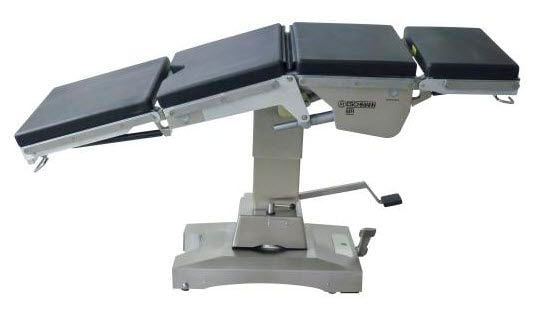 Universal operating table / hydraulic / X-ray transparent MR MANUAL TABLE Eschmann Equipment